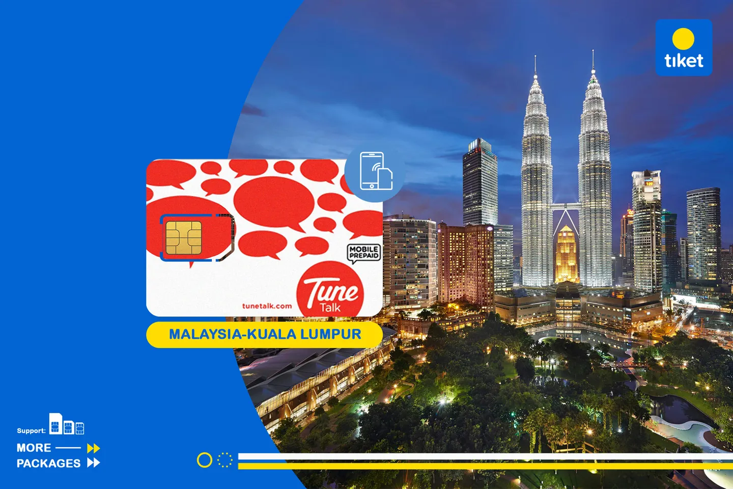 Malaysia 5G SIM Card (Kuala Lumpur International Airport Terminal 2 Pickup)