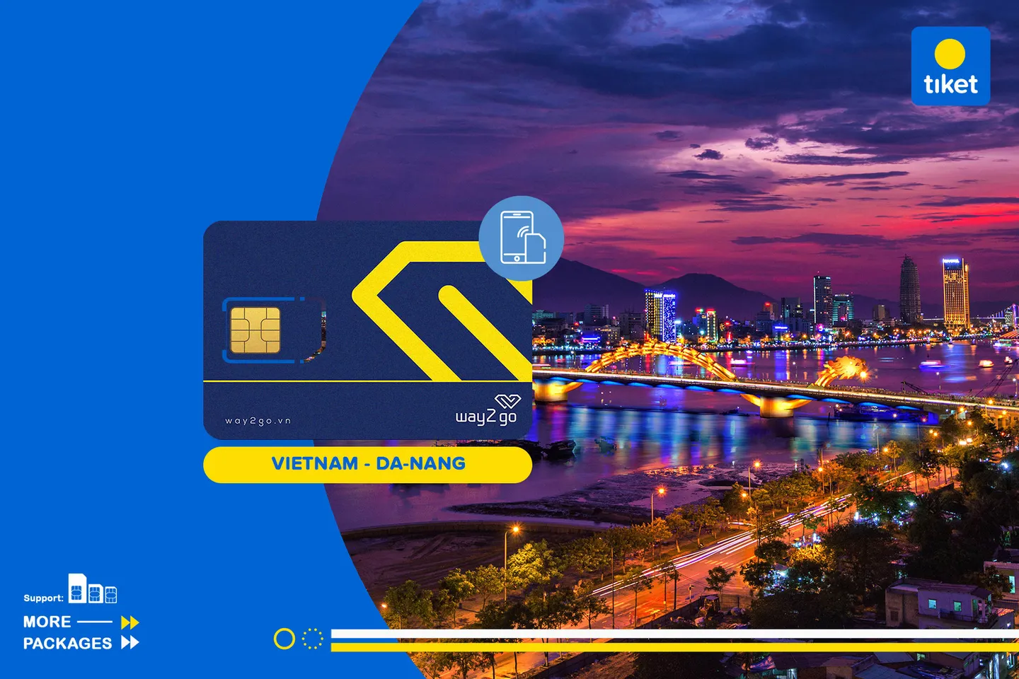 Vietnam 5G SIM Card (Da Nang International Airport Pickup)