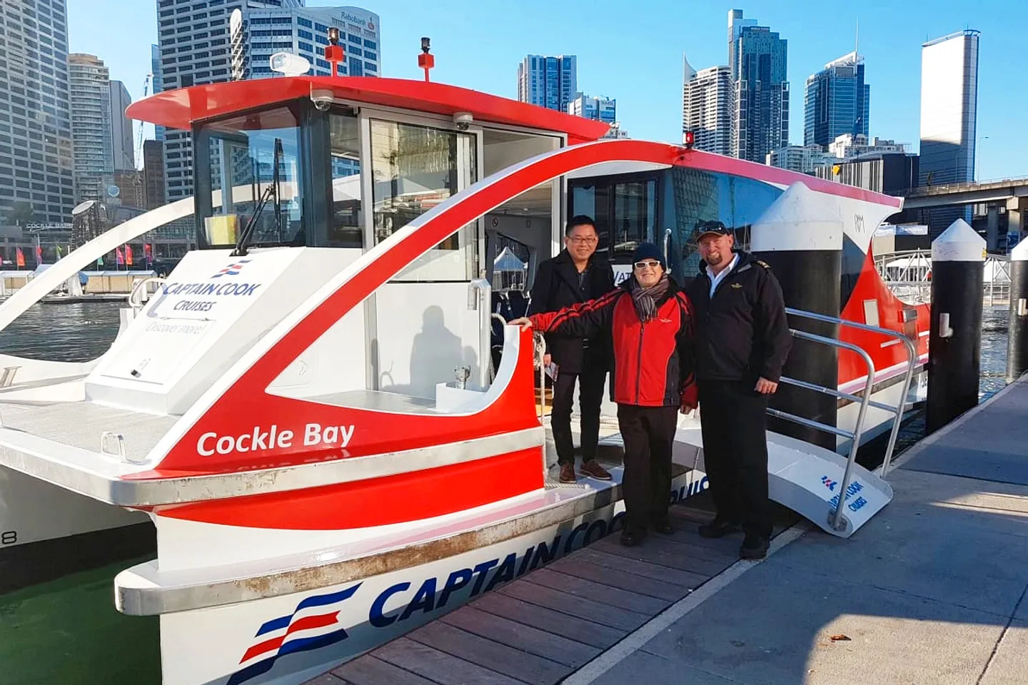 Sydney Harbour Whale Watching Cruise aboard Captain Cook Cruises