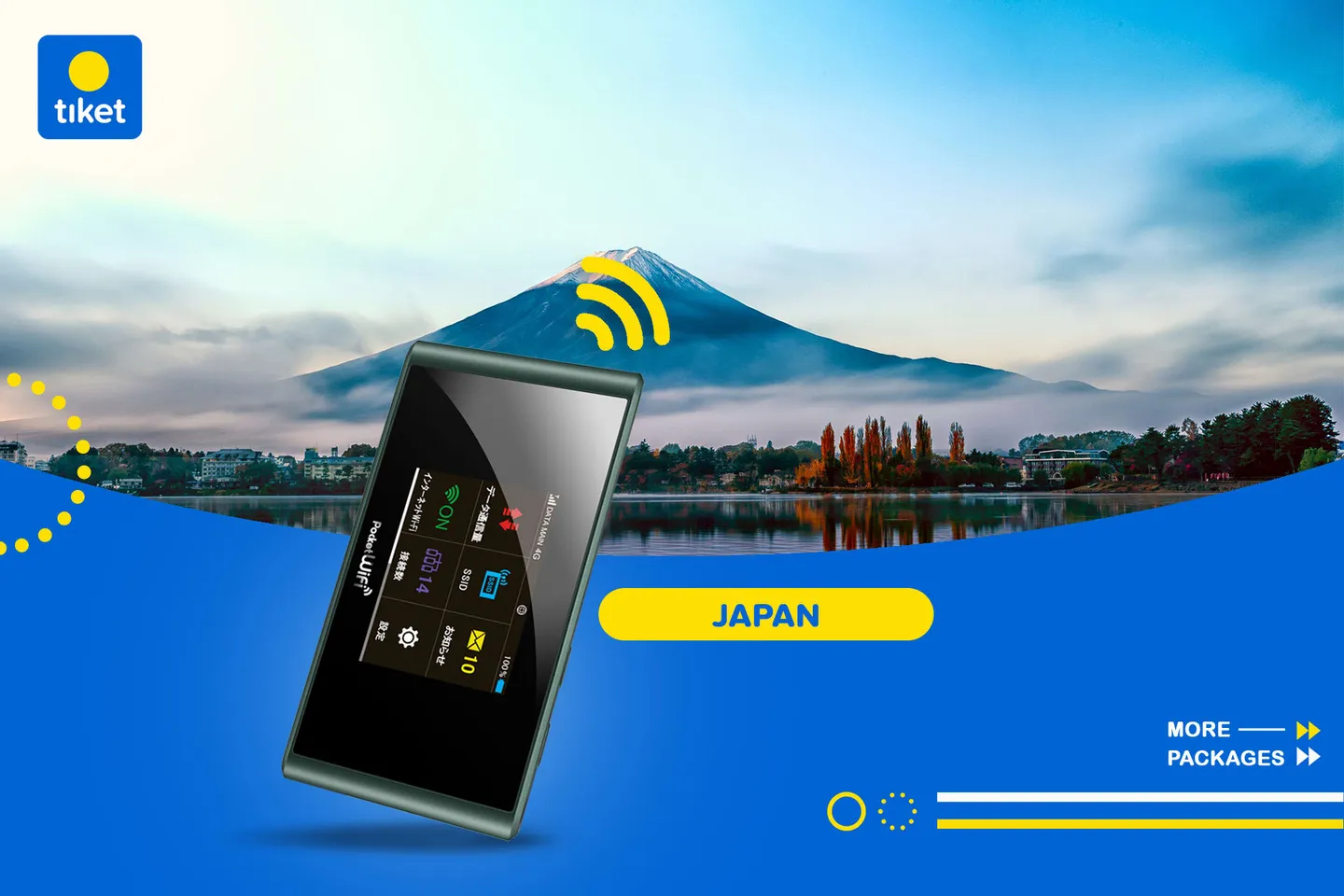 Sapporo, Japan 4G Pocket WiFi Rental