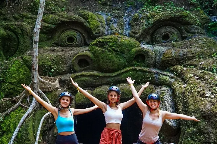 Bali ATV Quadbike Through Gorilla Face Cave 3 Bali ATV Quadbike Through Gorilla Face Cave