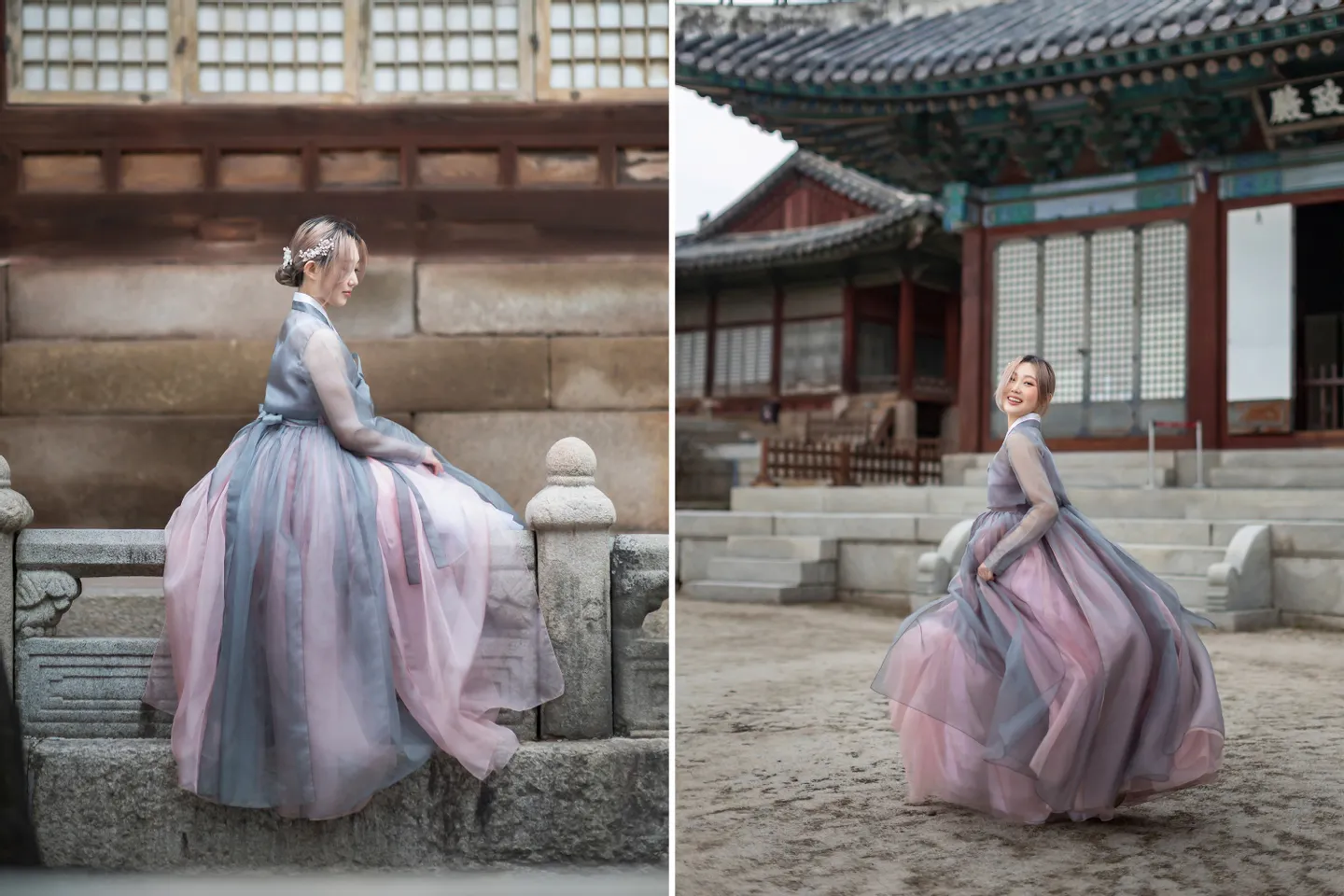 Hanbok Rental and Photoshoot Experience by Hanbok That Day
