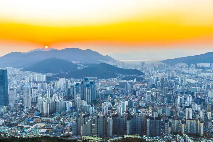 Busan highlight small group tour including Gamcheon and Yonggugsa temple
