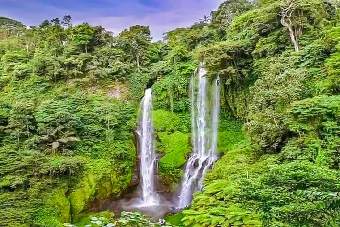 Private Tour Sekumpul Waterfall Combination Beratan Temple & Twin Lakes