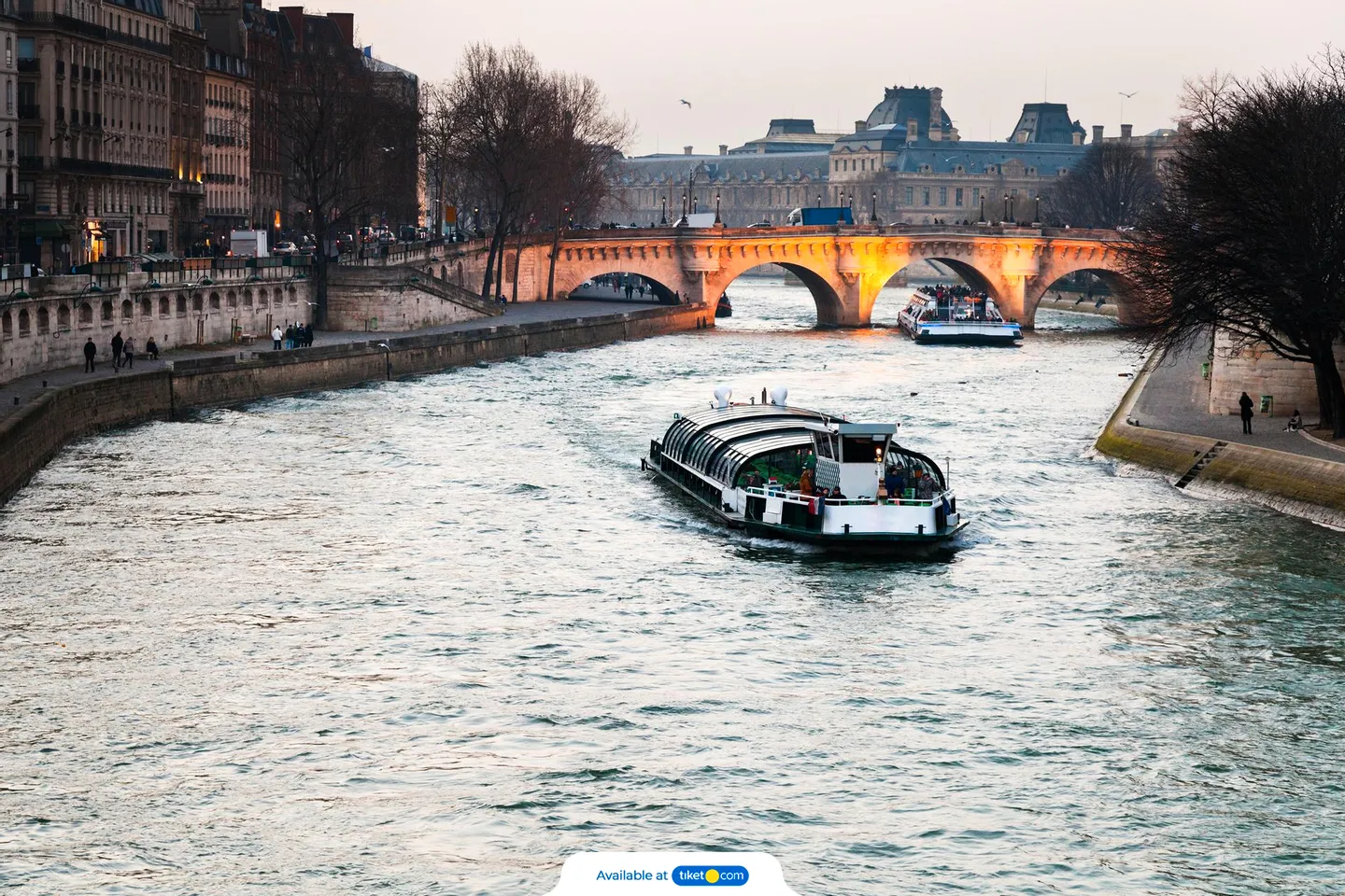 Seine River Cruise by Bateaux Parisiens ¨C Departing from the Eiffel Tower
